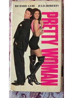 Pretty Woman (VHS, 1990) Julia Roberts, Richard Gere, Classic 90's Movie